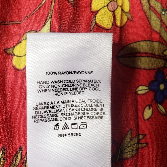 EXPRESS Ruffle Wrap Dress - Picture 10 of 10